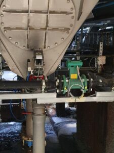 Misuratori di portata ISOMAG MS2500 con convertitori installati in un impianto di riciclo della plastica